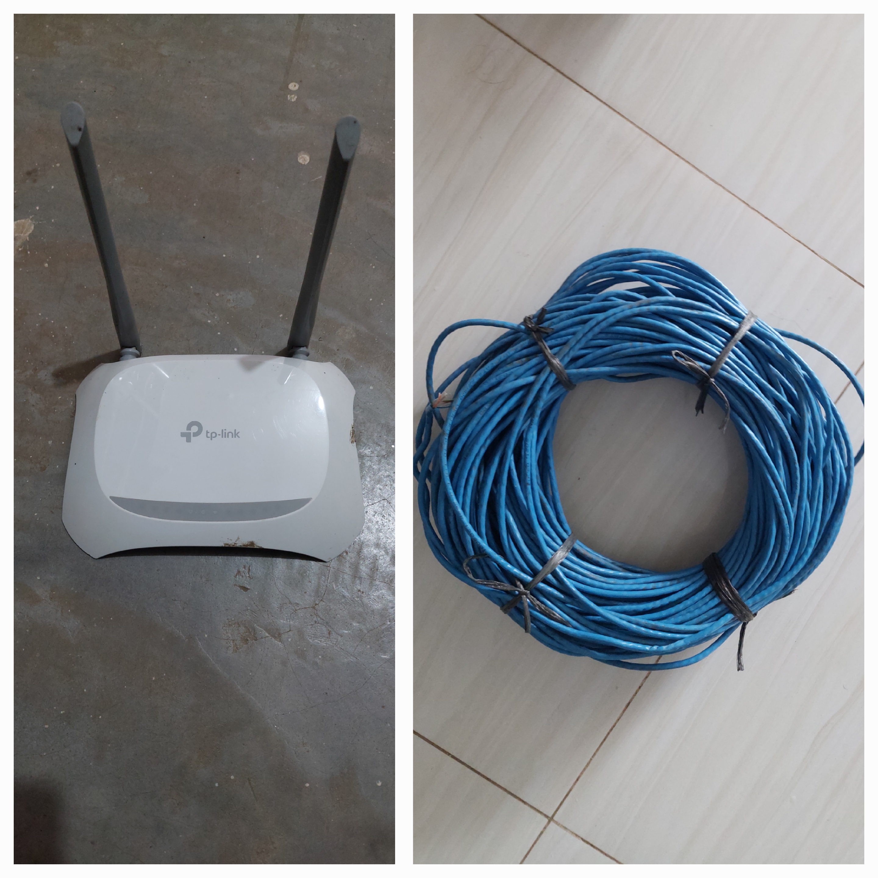রাউটার, ও ক্যাবল