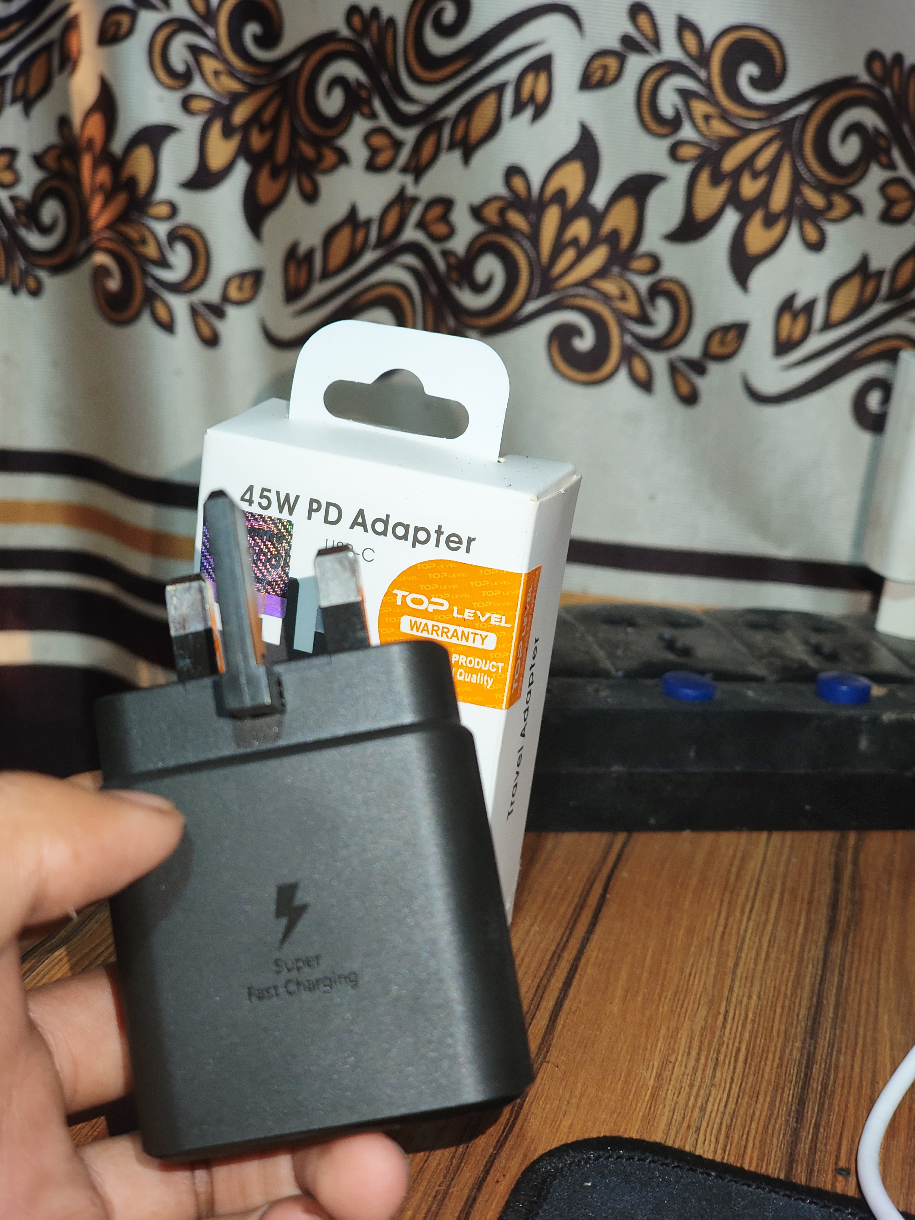 45 w Samsung charger
